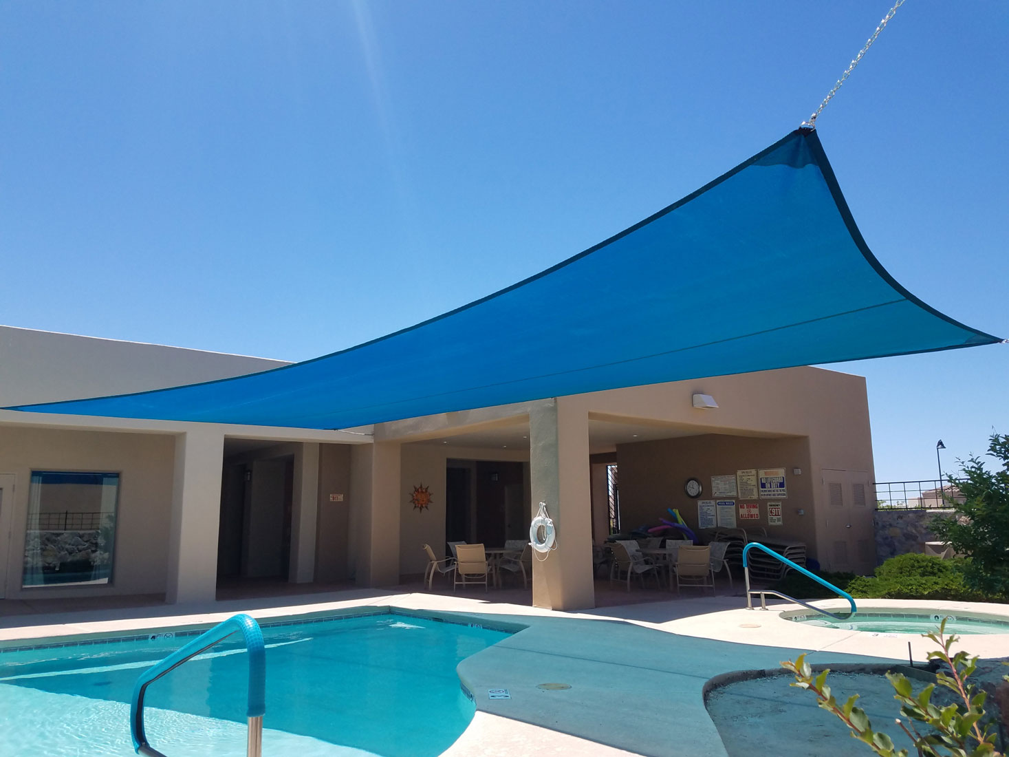 Pool on sale shade sail